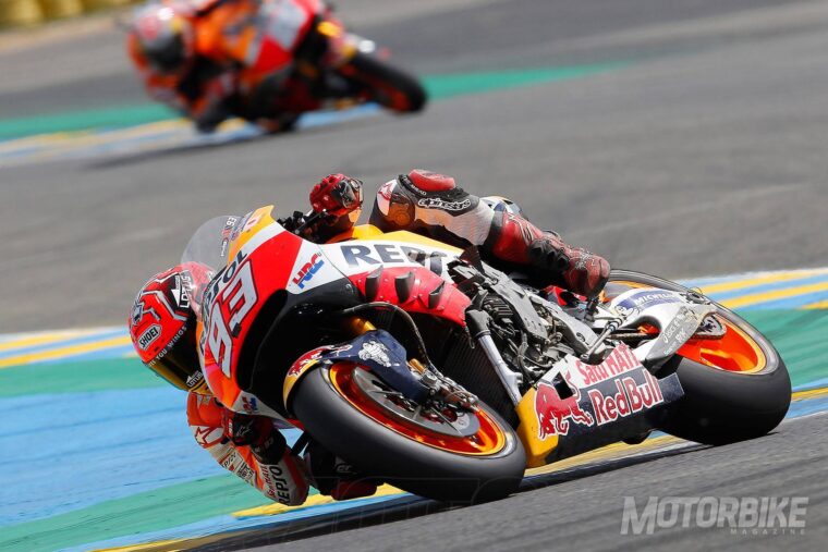 Caida Marc Marquez - GP Francia 2016