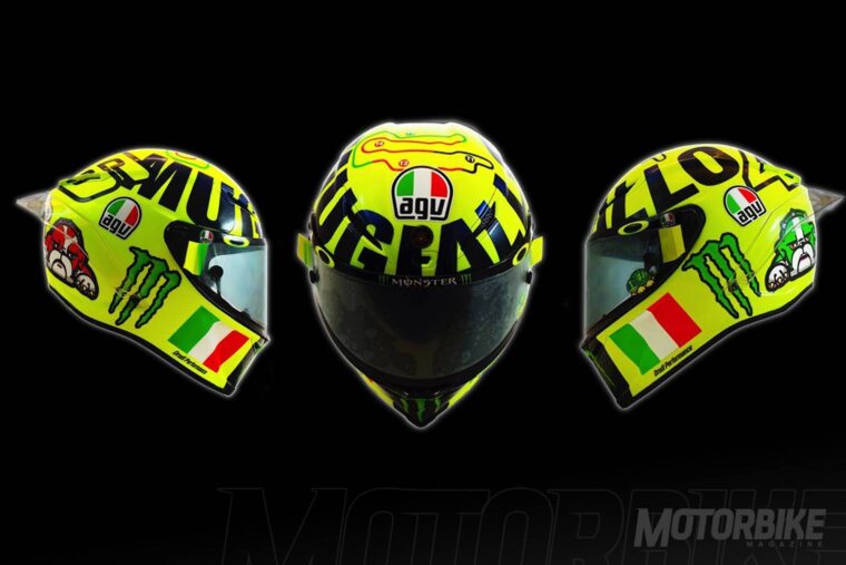 Mugiallo: Casco Valentino Rossi Mugiallo 2016