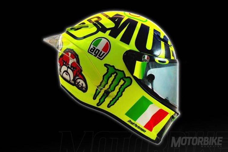 Mugiallo: Casco Valentino Rossi Mugiallo 2016