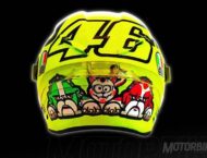 Valentino Rossi 2016. Así es su casco para Mugello 5 Mugiallo: Casco Valentino Rossi Mugiallo 2016