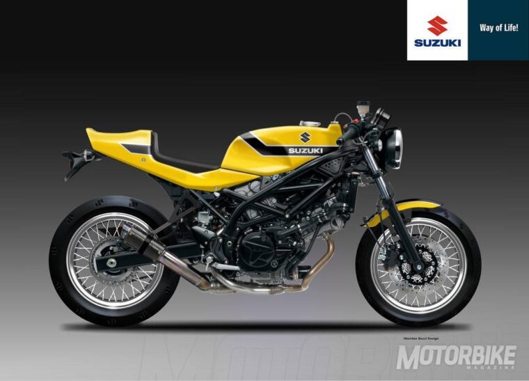 SUZUKI SV 650 CR YELLOW WEAPON