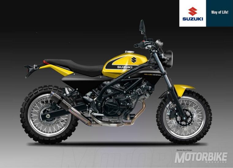 SUZUKI SV 650 SC YELLOW WEAPON