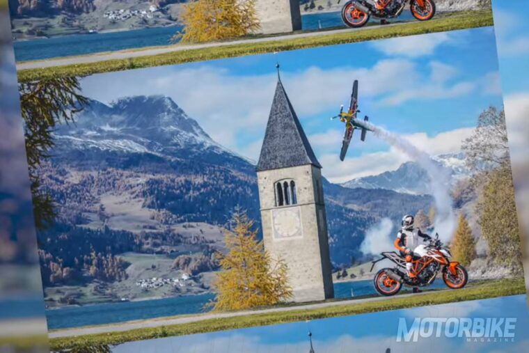 Video KTM Super Duke vs Avion Red-Bull 03