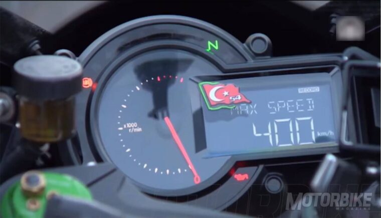 Kenan Sofuoglu 400 kmh record 2016 05