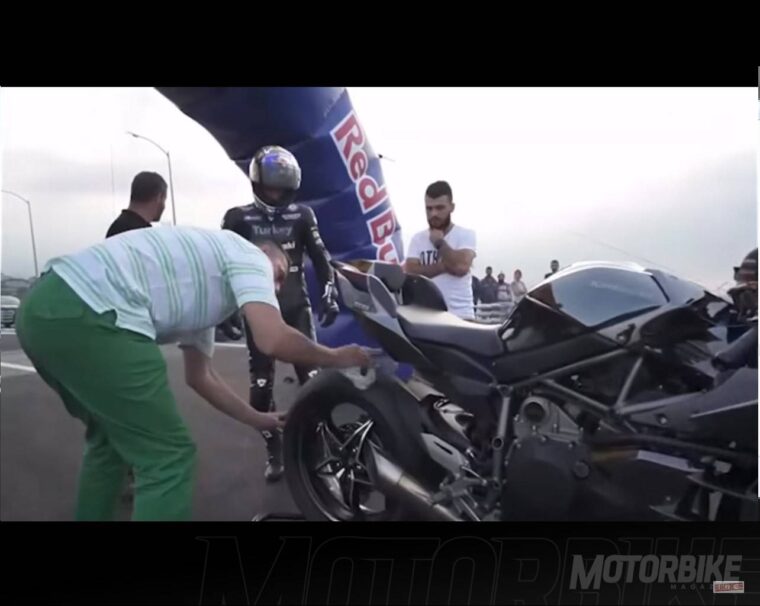 Kenan Sofuoglu 400 kmh record 2016 08