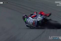 MotoGP Sachsenring 2016: Jorge Lorenzo se cae en la Q1 pero consigue pasar a la Q2 30 Caida Jorge Lorenzo Q1 Sachsenring 00