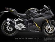 Honda CBR250RR vs. Honda CBR300RR. Lo que sabemos y lo que no sabemos… 7 Honda CBR300RR 2017 Color gris