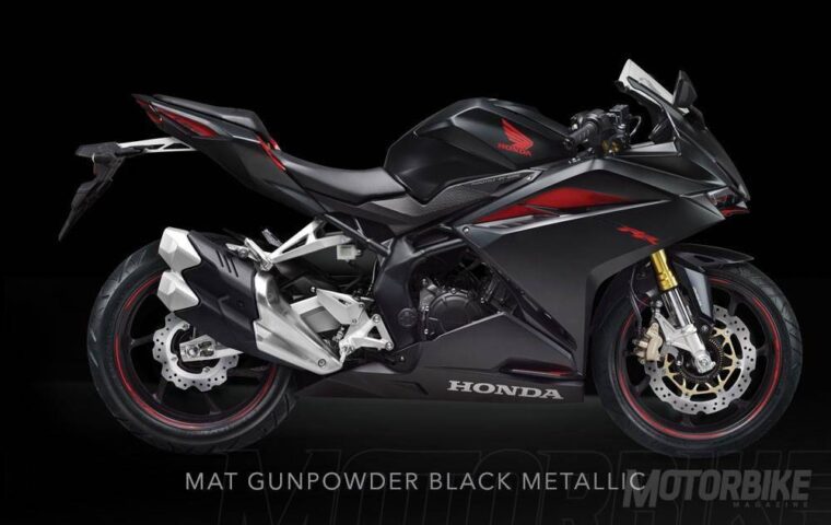 Honda CBR300RR 2017 Color negro mate