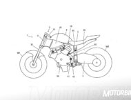 BikeLeaks. La Honda RVF1000 apunta a 2018 como fecha de lanzamiento 7 Honda RVF1000 2018 chasis monocasco motor V4 01