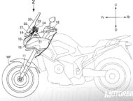 BikeLeaks. Honda Crosstourer 2017; cambios estéticos para la VFR1200X 3 v