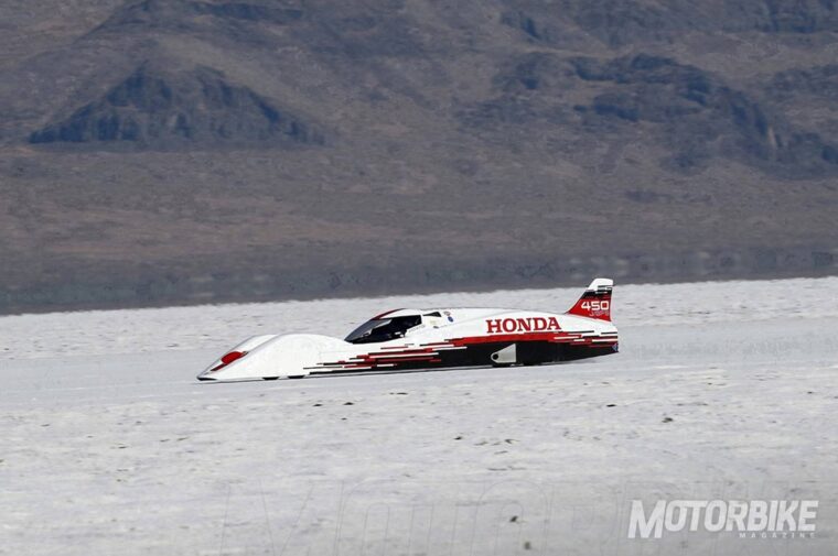 Honda S Dream Streamliner Set Bonneville Records