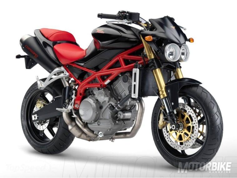 Adiós a Luciano Marabese, uno de los padres del diseño de la moto italiana 20 CORSARO AVIO rosso front left 001