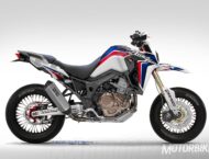 ¡Honda CRF1000 Supermoto Africa Twin! 4 honda crf1000 africa twin supermoto 24