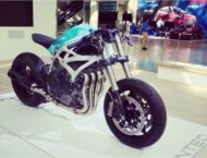 Divergent 3D Dagger: Impresora 3D y motor de Kawasaki Ninja H2R 7 divergent 3d dagger 04