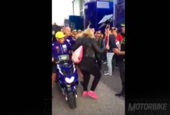 valentino rossi paddock valencia