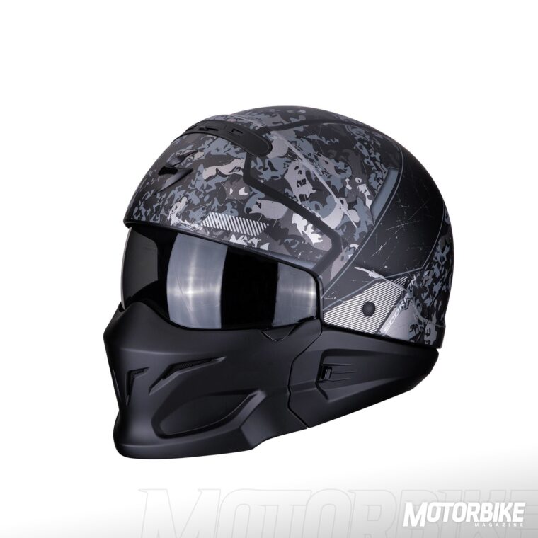  MBKScorpion exo combat opex matt black silver
