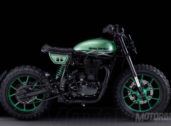 Royal Enfield Continental GT 'Green Fly' 5 Royal Enfield Continental GT Green Fly 01