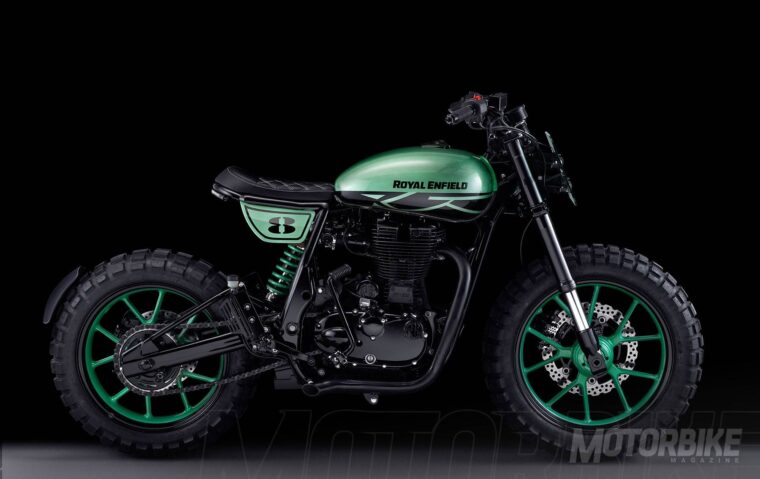 Royal Enfield Continental GT 'Green Fly' 4 Royal Enfield Continental GT Green Fly 01