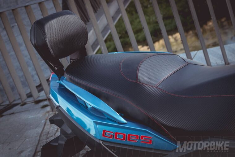 Goes G 125 GT EFI 2017 prueba MBK 34