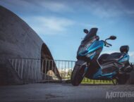 Goes G 125 GT EFI 2017 prueba MBK 37