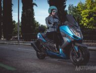 Goes G 125 GT EFI 2017 prueba MBK 40