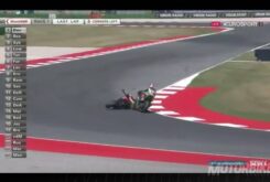 Caida Rea Davies WSBK Misano 20172