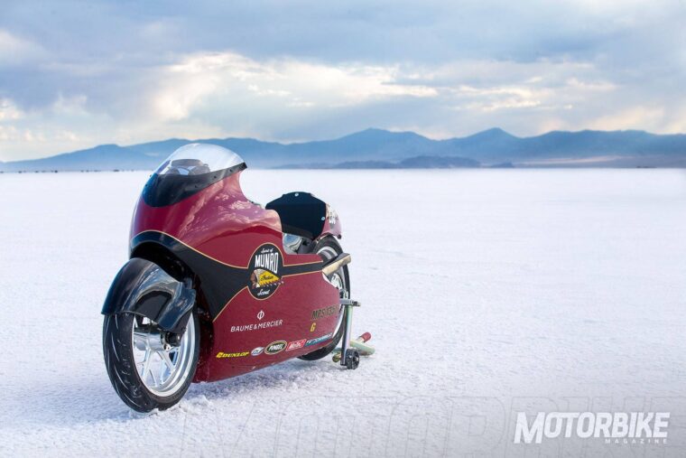 Indian honra a la figura de Burt Munro con un nuevo récord de velocidad 50 años después 4 Indian Spirit of Burt Munro 08