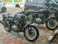 BikeLeaks. Nuevas Royal Enfield 750: Variantes roadster y cafe-racer 1 Royal Enfield 750 foto espia