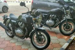 Royal Enfield 750 foto espia