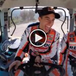 [Vídeo] Marc Márquez y Dani Pedrosa se lo pasan en grande conduciendo un tractor