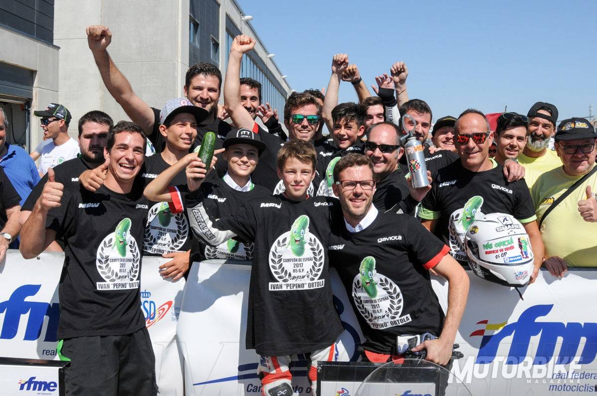 Julian Simon Efren Vazquez Nico Terol Idalio Gavira coaches 17