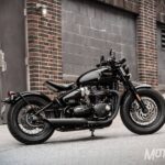 Triumph Bonneville Bobber Black 2018: Más oscura y amenazadora