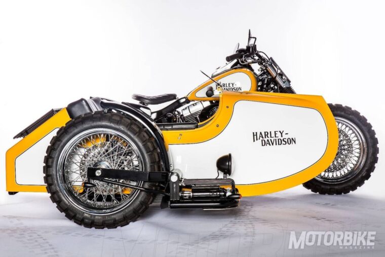 Harley Davidson Softail Fat Boy Special sidecar Hardcore Customs 01