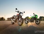 Kawasaki Z900RS Cafe 2018 Fotos accion 1