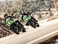 Kawasaki Z900RS Cafe 2018 Fotos accion 10