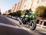 Kawasaki Z900RS Cafe 2018 Fotos accion 21