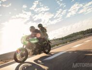 Kawasaki Z900RS Cafe 2018 Fotos accion 8