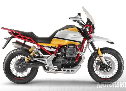 BikeLeaks. Moto Guzzi V85: ¡Primeras fotos espía en acción! 5 Moto Guzzi V85 Concept