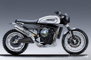 Norton 650 scrambler concept
