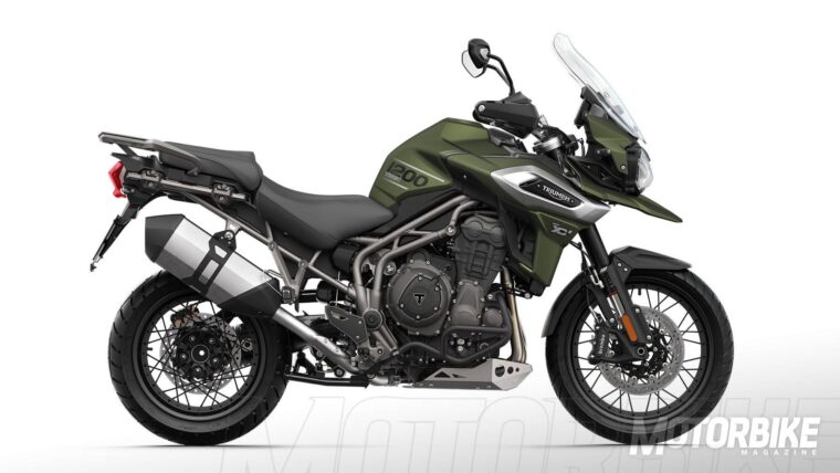 Triumph Tiger 1200 XCX 2018 Color Verde 6