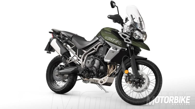 Triumph Tiger 800 XCX 2018 Color Verde 1