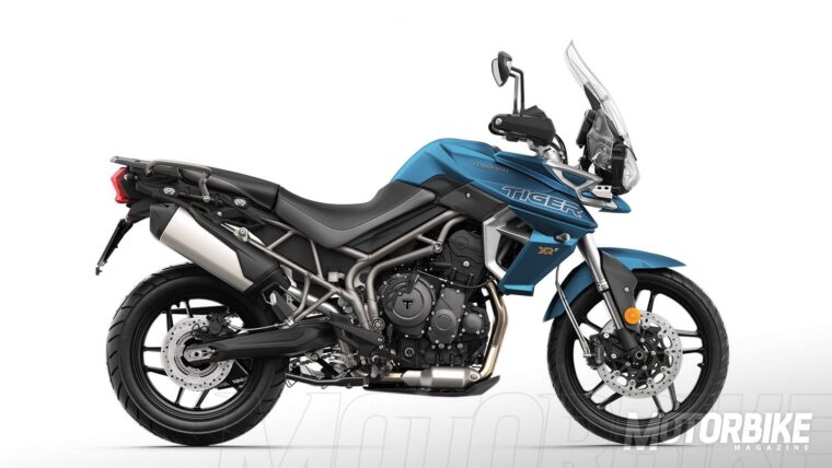 Triumph Tiger 800 XRT 2018 Color Azul 6
