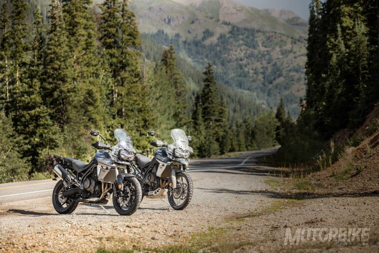 Triumph Tiger 800 XRT 2018 Fotos accion 10