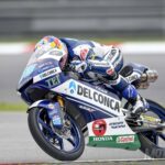 Pleno español en el primer día de entrenamientos para Moto3 en Valencia