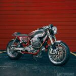 Moto Guzzi V9 Roamer sobrealimentada, por Rodsmith