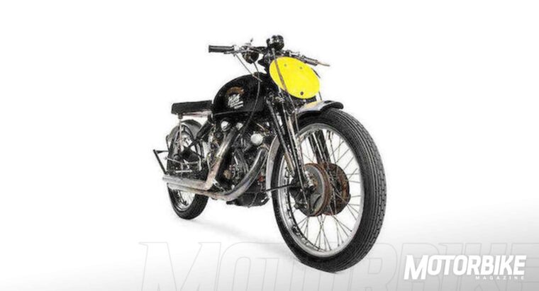 Subastas de motos: Vincent Black Lightning 998 de 1951 rompe-récords sin restaurar 5 Vincent Black Lightning subasta 06
