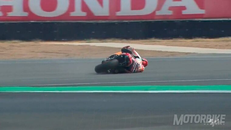 Marc-Marquez-caida-Test-Tailandia-MotoGP-2018
