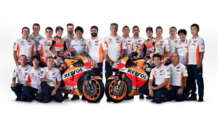 Repsol Honda Team MotoGP 2018 imagenes 11
