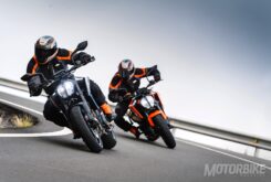 Top 10. Las mejores naked 2019 limitables para el carnet A2 22 Fotos accion KTM 790 Duke 2018 24