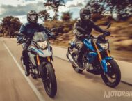 BMW G 310 GS BMW G 310 R comparativaMBK019